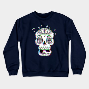 Mind Literally Blown - Tripped Out Effect Crewneck Sweatshirt